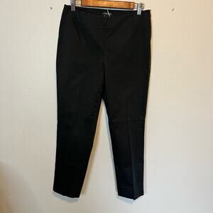 Lafayette 148 New York Black Ankle Dress Pants Size 6